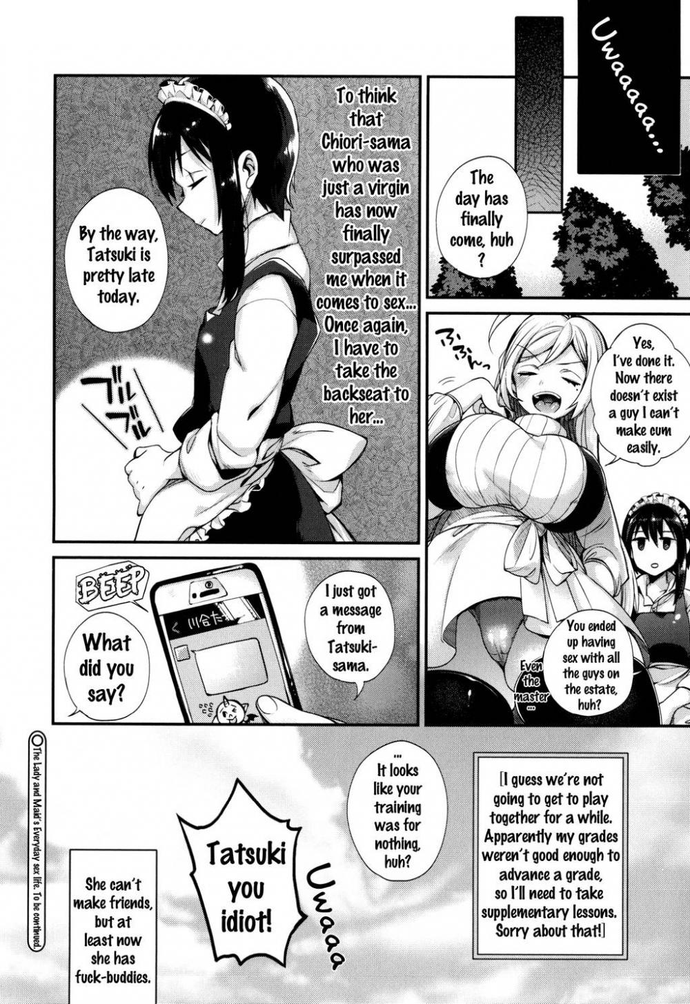 Hentai Manga Comic-Ojou-sama to Maid no Midara na Seikatsu-Chapter 2-20